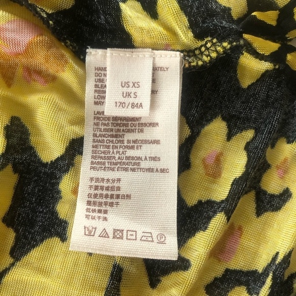 Free People Women's Love Letter Floral Print Tunic Black Size XS - Picture 14 of 17